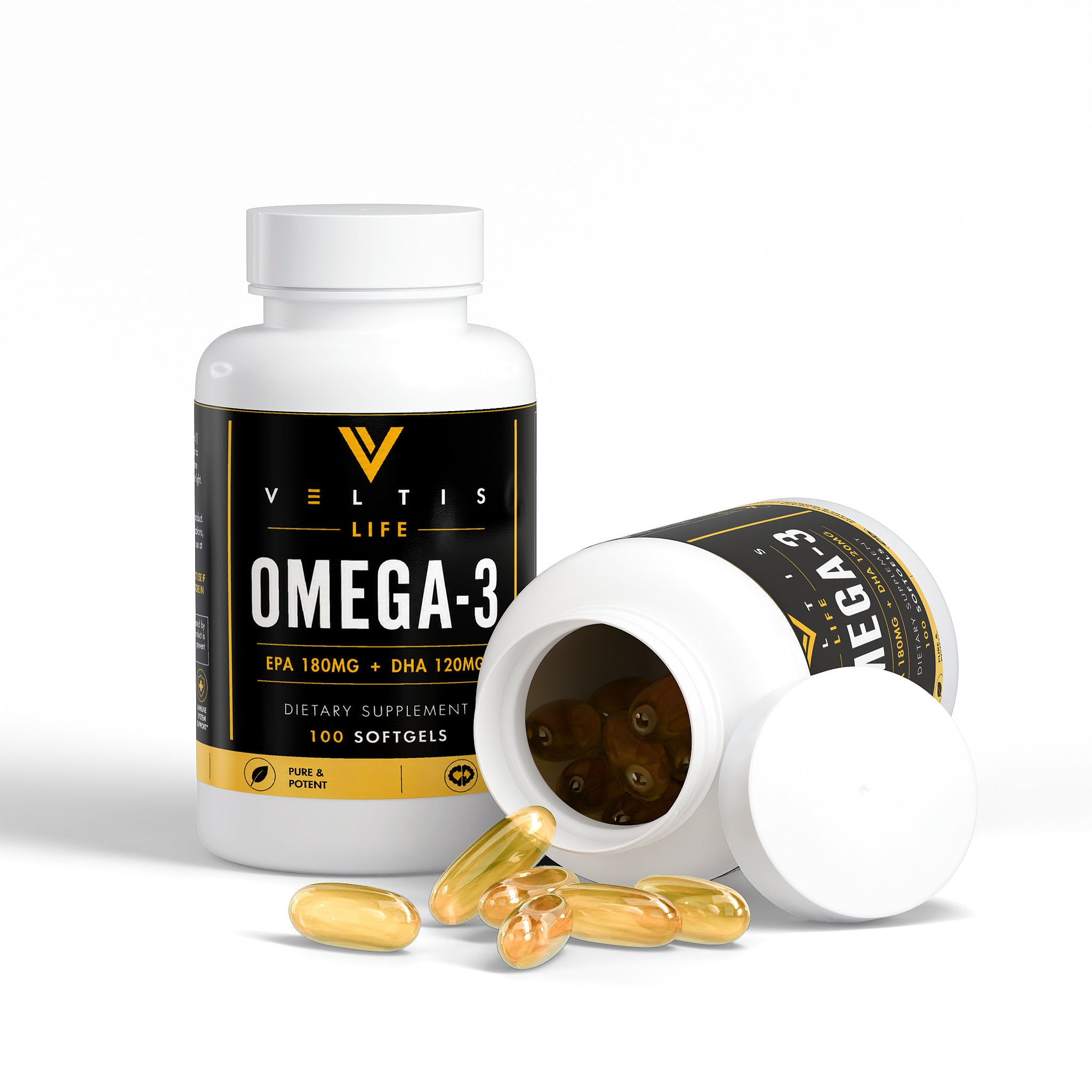 Omega-3 EPA 180mg + DHA 120mg