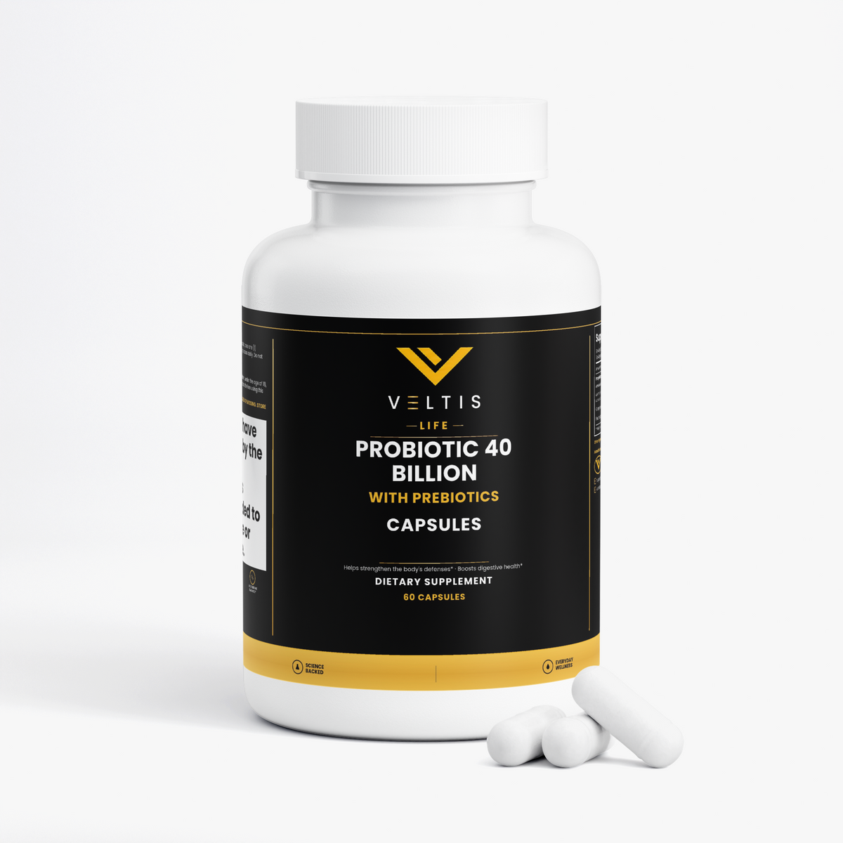 Probiotic 40 Billion with Prebiotics